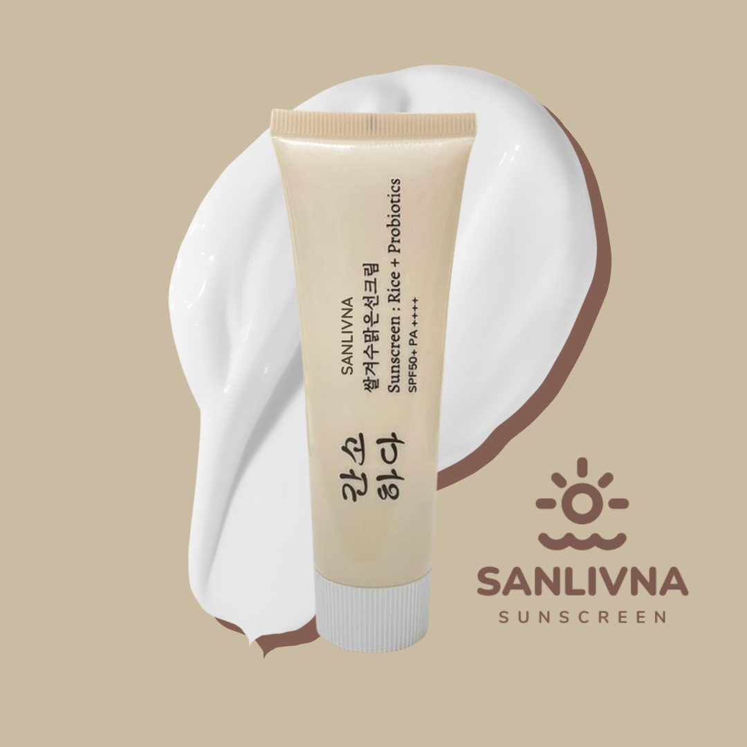 SANLIVNA Rice Probiotic Sunscreen SPF50+ PA++++